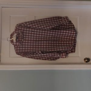 Ralph Lauren Shirt Men’s Size 17 1/2 Plaid Button Down Yarmouth Fit Logo…